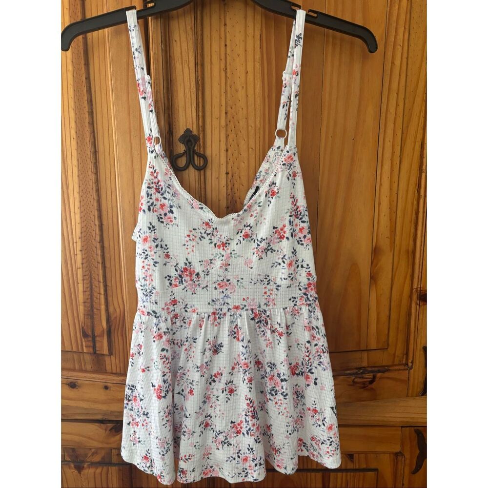 NWT Torrid Smocked Top with a Crisscross Back